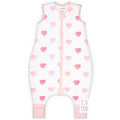 Mama Cheetah Toddler Sleep Sack with Feet 3T-4T, 2.5 TOG Organic Cotton Baby Sleeping Bag with Legs, Winter Baby Wearable Blankets for Early Walker