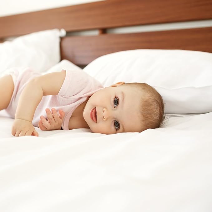 100% Silk Pillowcase for Hair and Skin Toddler Size 2 Pack Mulberry Silk Pillow Case 13 x 18 Inches Highest 6A Silk Kids/Travel Pillow Cover Soft Breathable Cooling with Hidden Zipper, Beige