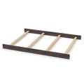 Full-Size Conversion Kit Bed Rails for Evolur Cribs - Solid Wood Crib Convertible Kit to Kids Bed - Transitional Style Rails & Easy-to-Install Child Essentials for Safety (Smokey Brushed Grey)