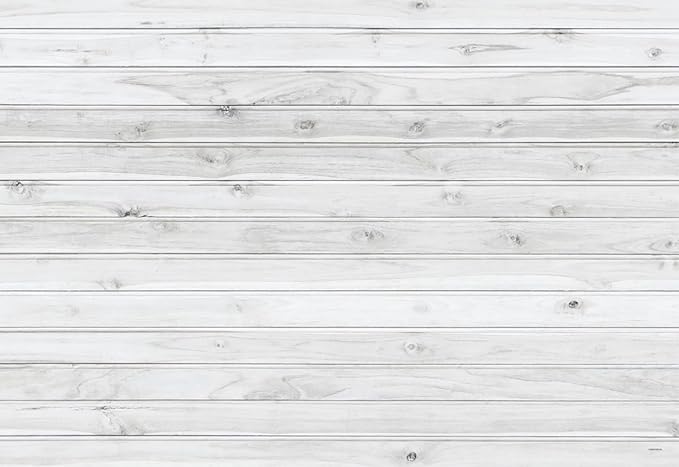Kate White Wood Floor Backdrop Drops Photography Floor Mats Rubber Wooden Wall Backdrop Mat Newborn Photography Props for Photo Studio 8x5ft