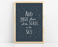 VUVUKU Space Themed Nursery Prints Outer Wall Art For Baby Boy Room Stars Galaxies Planets Kids Decor Bedroom Poster Playroom