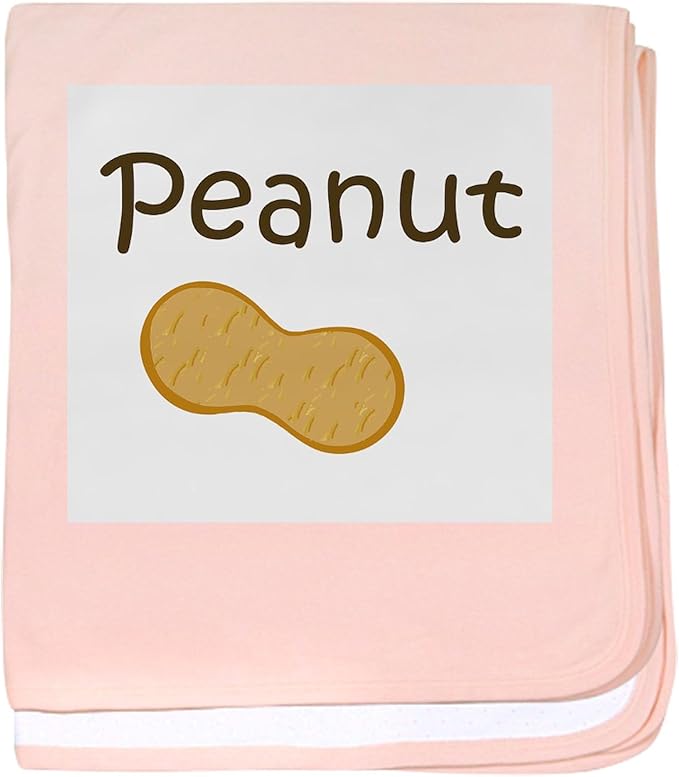 CafePress Peanut Infant Blanket Baby Blanket, Super Soft Newborn Swaddle