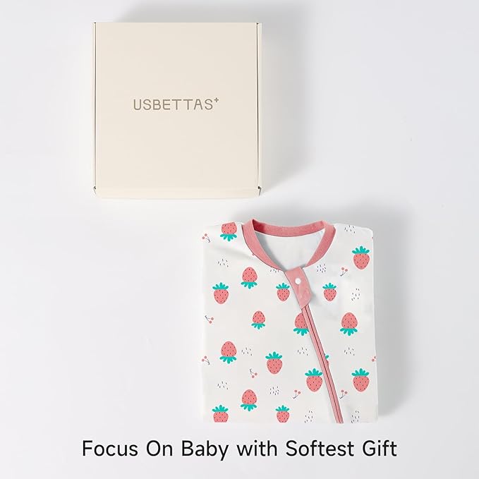 Baby Sleep Sack with Removable Sleeves, Breathable Wearable Blanket for Newborn & Toddler 6-36 Months, Cute Print