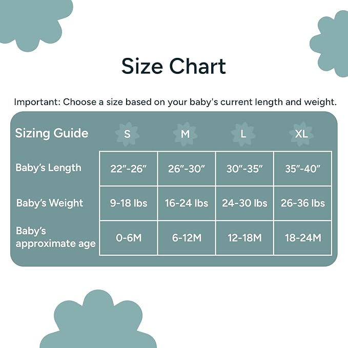 NINTARABABY1.5 TOG Sleep Sack - Premium Organic Cotton, Soft, Breathable, Wearable Blanket for Newborns, Infants & Toddlers (12-18 Months), Unisex Baby Sleeping Bag, Gifts for Babies