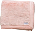SARANONI Oversized Luxury Blanket | Breathable Super Soft, Lush, Plush Comfy Blankets for Adults | Peach Blush - X-Large 60” x 80”