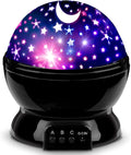 Star Projector Night Lights for Kids, Birthday Gifts for 1-4-6-14 Year Old Girl Boy Kids Bedroom, Glow in The Dark Stars Moon for Child Asleep Peacefully