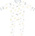 KYTE BABY Unisex Zipper Closure Footies, Rayon Made From Bamboo, 0-24 Months