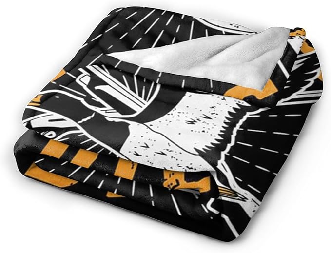 Tijuboni Duck Hunting Throw Blanket Goose Hunting Gifts for Men Women Boys Girls Adults Kids Soft Flannel Fleece Blanket for Couch Sofa Bed Home Decor 40"x50"