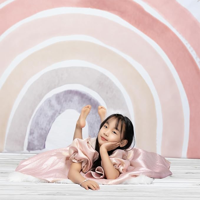 Kate White Wood Floor Backdrop Drops Photography Floor Mats Rubber Wooden Wall Backdrop Mat Newborn Photography Props for Photo Studio 8x5ft