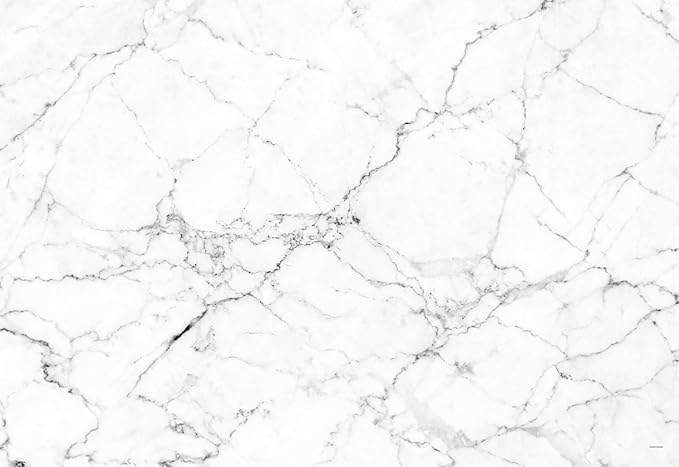 Kate Photography Floor Mat White Marble Backdrop Rubber Floor Mat Newborn Photography Props for Photo Studio 8x5ft