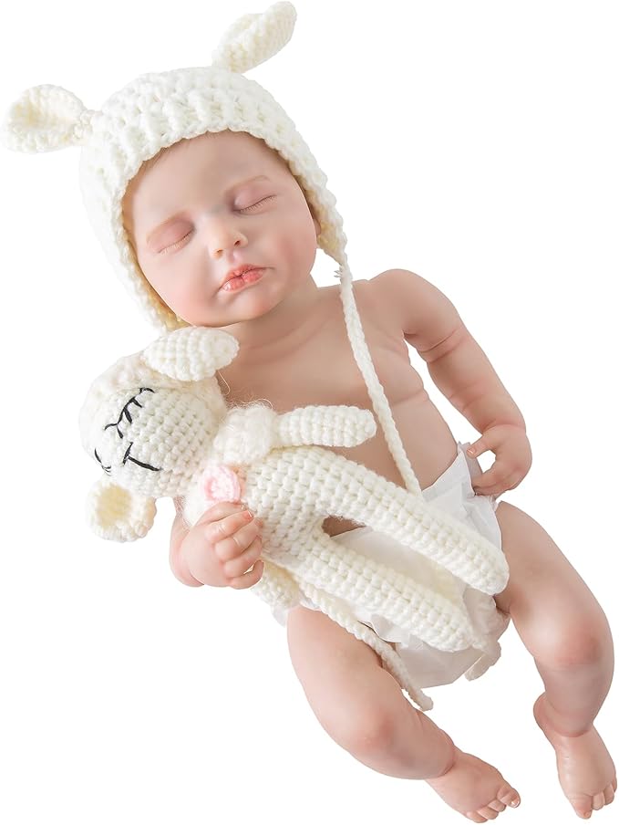 Jastore Infant Newborn Photography Prop Photo Crochet Boys Girls Knit Toy Rabbit Hats