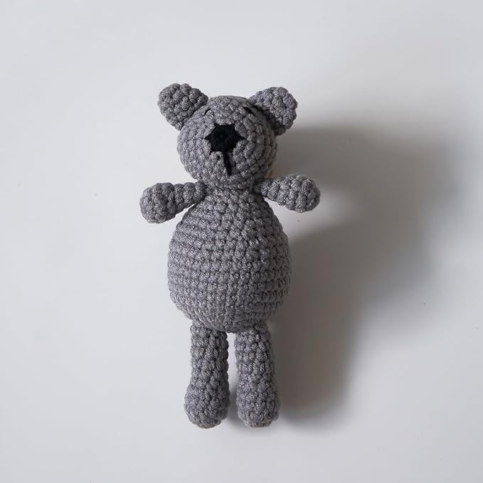 Zeroest Newborn Baby Boy Girl Photography Props Bear Hat Outfits Crochet Kint Handmade Cap Set for Newborn Photo Shoot