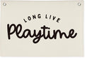 Playroom Decor,Long Live Playtime Linen Hanging Banner Flag Decor for Nursery Playroom Toddler Kids Room Decor, Classroom Decorations,Classroom Must Haves 30x20 playtime