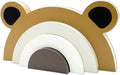 Wooden Bear Rainbow Decoration Wooden Bear Rainbow Decor Kids Room Decor Woodland Nursery Decor for Baby Bear Nursery Decor for Bedroom Nursery Room Shelf…