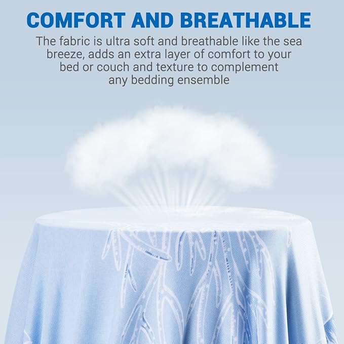 LUXEAR Cooling Blanket for Hot Sleepers,Double Side Cooling Effect Throw Size Summer Blankets, Q-Max 0.5 Arc-Chill Cooling Fiber Soft Cold Blanket Absorb Heat for Night Sweats to Keep Cool All Night