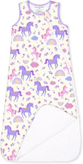 Rayon Made from Bamboo Viscose Sleep Sack 0-36 Months 1.0 Tog for Toddler and Baby sleepers 2-Way Zipper Newborn Sleep Sacks