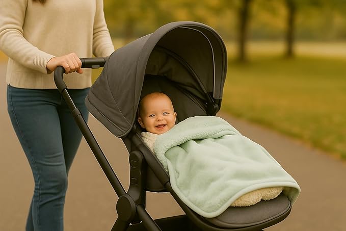 Ultra Plush 30x40 Super Soft Sherpa Baby Blanket, Durable, Machine Washable, Gentle on Baby's Skin - Ideal Baby Blankets for Boys & Girls