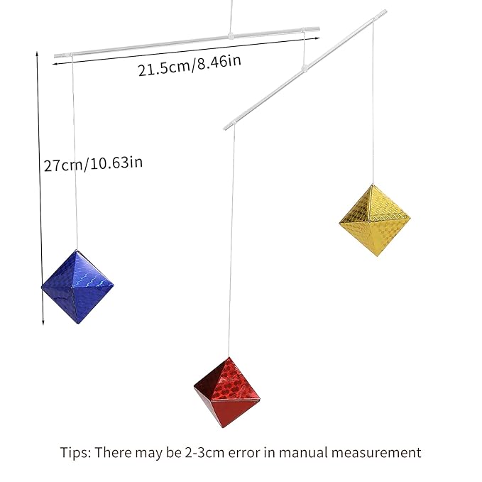 Montessori Octahedron Moblie Montessori Inspired Mobile Visual Mobiles