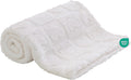 Soft Cozy Fleece Baby Blanket Heart Checkered Pattern Fluffy Plush Receiving Blanket for Newborn Infant Toddler, Warm Crib Stroller Blanket for Boys Girls 30"x40",Light Beige