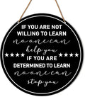HSNBT High Middle School Classroom Wall Decor, Classroom Motivational Sign Decor Teacher Kids Inspirational Bedroom Wall Decorations Hanging Sign