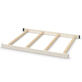 Full-Size Conversion Kit Bed Rails for Baby Cache Convertible Cribs - Solid Wood Rail - Toddler and Adult Bed Rail for Full-Size Beds - Essential Nursery & Baby Furniture (Linen)