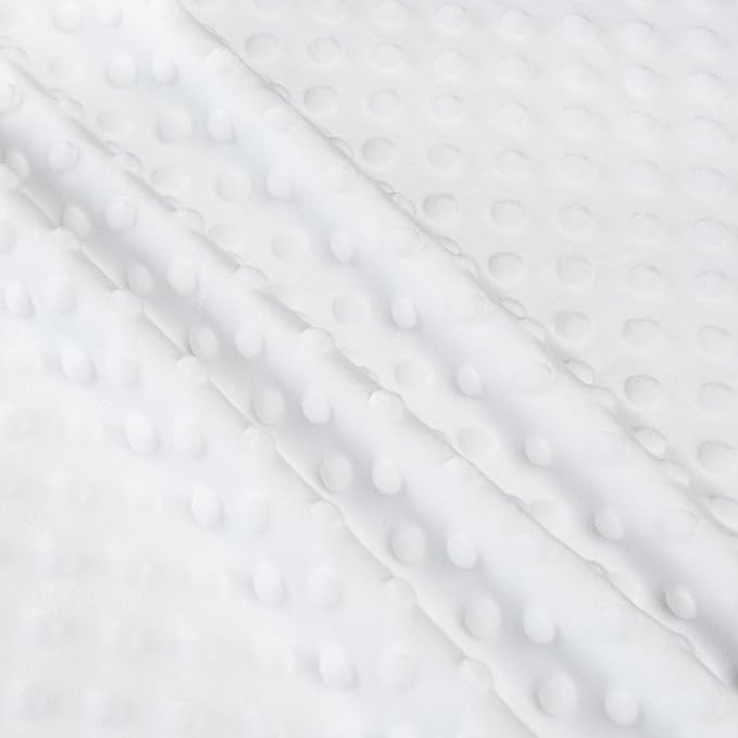 david's kids Micro Fleece Minky Baby Blanket for Boys Girls with Double Layer and Soothing Raised Dots, Breathable and Soft Lightweight Receiving Blanket for Newborns, 40x50 Inches, Animals