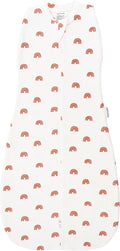 Tiny Twinkle Baby Sleep Sack 6-12 Months 1.0 TOG | Cotton & Elastane Wearable Blanket, Swaddle Transition Micro-Fleece, Machine Washable (Rainbows)