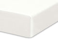 Crib Fitted Sheet by Pure Bamboo, Genuine 100% Organic Viscose Derived from Bamboo, Luxuriously Soft, Ultimate Cooling, Fits Standard Size Crib Mattress (White)