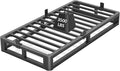 Upgrade Anti Bending and Round Corner Legs 6 inch Metal Twin XL Bed Frame 3500 LBS Heavy Steel Slats Support Platform Bed Frames No Box Spring Needed Platform Noise Free Easy Assembly