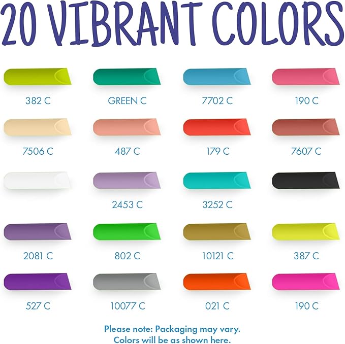 Kassa 20-Pack Liquid Chalk Markers | Includes 20 Colors with Reversible Bullet & Chisel Tips | Works on Chalkboards, Windows & Glass | Erasable & Dust-Free | Ideal for Use at Home & Office