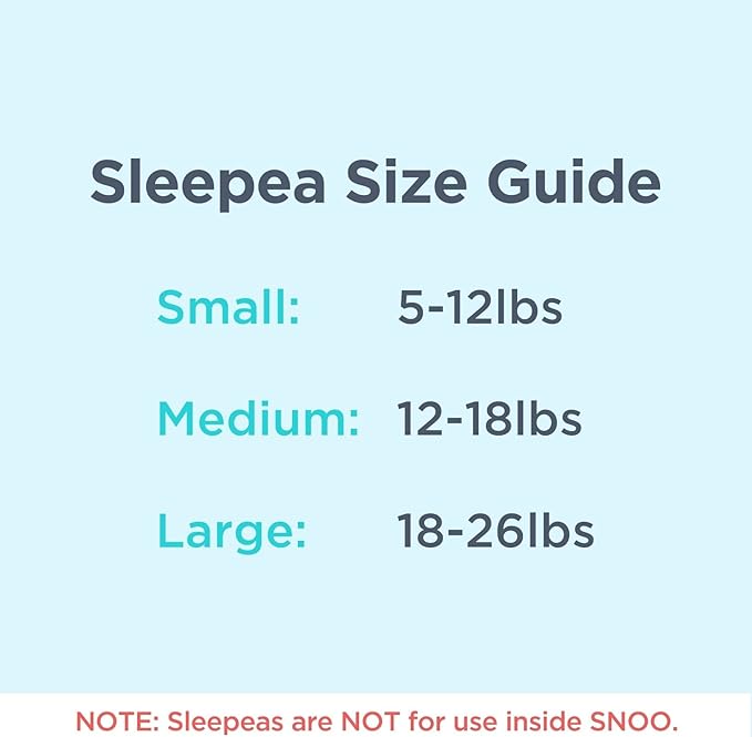 Happiest Baby SNOO Sleep Sack - 100% Organic Cotton Baby Swaddle Blanket - Doctor Designed Promotes Healthy Hip Development (Ivory Strawberries, X-Large)