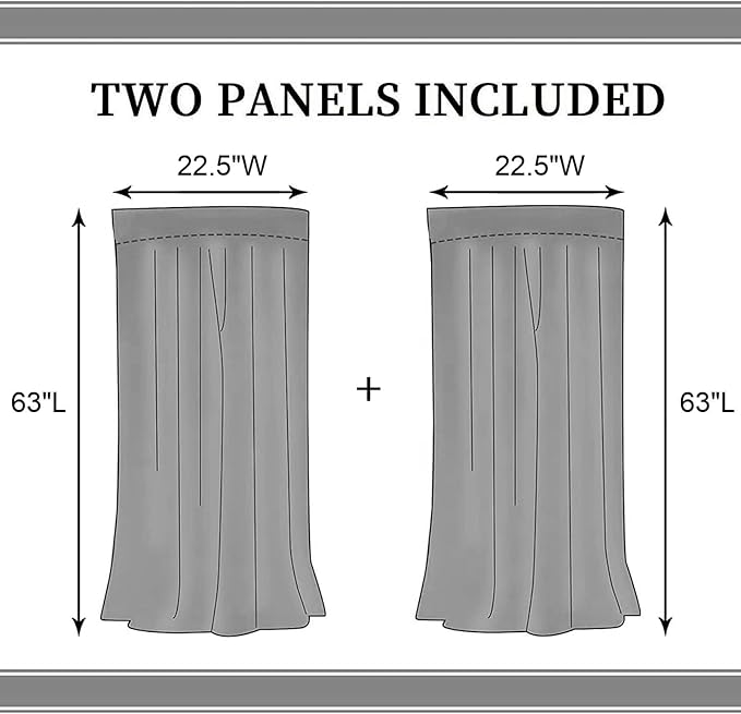Bear Curtains for Kids Room, Baby Boys Girls Cute Lovely Bear Cloud Boho Rainbow Pastel Blue Window Drapery Treatments for Living Room Bedroom Nursey Toddler Classroom 2 Panels, 55"x63" Inch