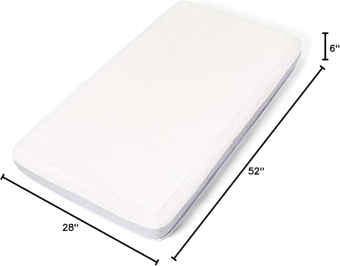 Graco Ultra Dual-Sided Crib Mattress & Protector Value Bundle (1-Pack) – Includes GREENGUARD Gold Certified Crib Mattress, GREENGUARD Gold Certified Waterproof Protector