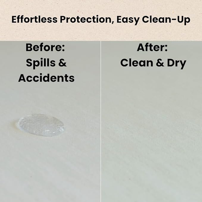 ORGANIC TEXTILES Organic Latex Crib Mattress Topper - 2" Latex for Mini Crib (38"x24") - Breathable GOLS/GOTS Certified Water-Resistant Organic Cotton Cover – No Polyester, Hypoallergenic, Non-Toxic