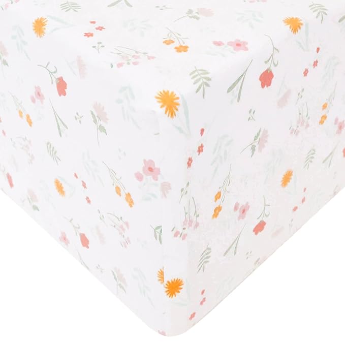 Premium Fitted Knit Crib Sheet/Toddler Sheet Mabel by Copper Pearl, CP-CRSH-0126-NSZ