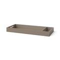 Child Craft Changing Table Topper, Convert Dresser into a Changing Table Surface, Securely Attaches, Non-Toxic, Baby Safe Finish, Made of Pinewood (Crescent Gray)