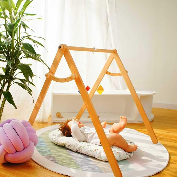 Montessori Mobile Set G - Munari (with Plastic Ball) & Octahedron in Multiple Sizes & Green Dancers Ⅱ