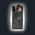 Inflatable Travel Bed LED Lights with Remote Portable Kids Bed Kids Air Mattress Twin Sized Mattress Blow up Bed Travel, Camping, Sleepovers Glowing Halo of Light Make Fear Disappear