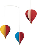 Balloon 3 Hanging Nursery Mobile - 18 Inches - High Quality - Handmade in Denmark by Flensted