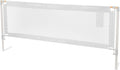 VEVOR Toddler Bed Rail, Kids Beds Guard Rail with Reinforced Iron Pipe and Oxford Cloth, Adjustable Height Bed Side Railing, Portable Guard Bumper Barrier for Crib, Bunk, 59.06 x 35.04 in, 1 Piece