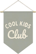 Playroom Wall Hanging Banner, Cool Kids Club Pennant Flag, Boy Nursery Decor, Classroom Decor Baby Nursery Room Banner