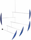 Flensted Mobiles Tango Blue Hanging Mobile - 40 Inches - Steel and High Quality Plastic