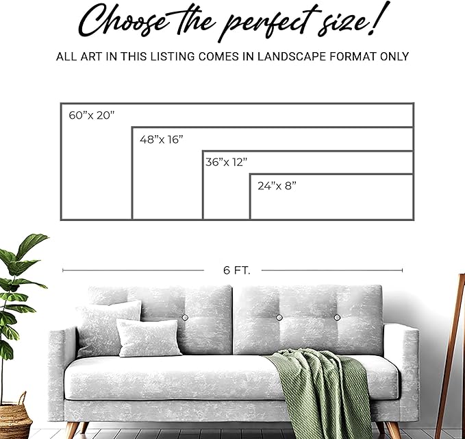 TAILORED CANVASES - No Wake Zone Sign, Charming Wall Decor for lakehouse and house, 'Shh No Wake Zone' Sign, Rustic Above Bed Decor, Lake House, Ideal Gift for Any Space 8x24.