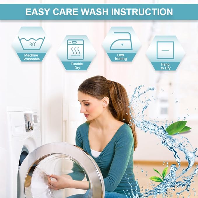 RYB HOME Sheer Curtains 108 inches Long, Linen Textured Sheer Privacy Light Filtering High Ceiling Window Curtains for Living Room Dining, W 52 x L 108 inch, Set of 2, White