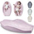 Apricity Baby Diaper Changing Pad – Waterproof Wipe-Clean Foam Changing Mat with Raised Sides, Non-Slip Base & Portable Design, Extra-Large 31.5” × 19.7” for Newborn to Toddler (Pink)