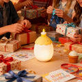 Silicone Baby Night Light,Egg Night Light for Baby Nursery,3-Level Dimming & 30-Min Timer Portable Nursery Night Lamp for Breastfeeding Kids Bedroom Toddler Girls Boys(Birthday Cake)