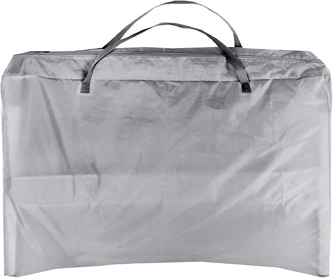 Venice Child California Dreaming Bedside Crib Bassinet w/Travel Case, Bamboo Bassinet Sheet, Removable Bamboo Compressed Cotton Mattress, Height Adjustable, Easy Clean - White