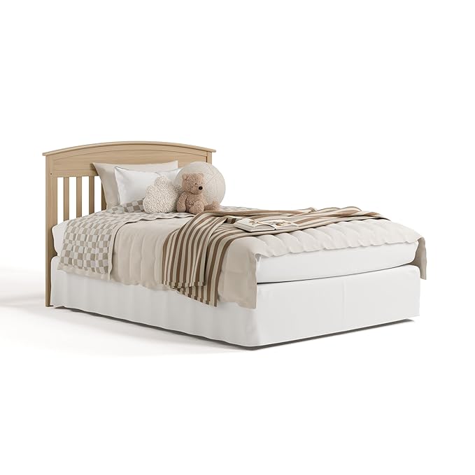 Graco Benton 4-in-1 Convertible Crib and Changer (Driftwood) – GREENGUARD Gold Certified, Crib & Changing Table Combo, Water-Resistant Changing Pad, Converts to Toddler Bed, Daybed and Full-Size Bed