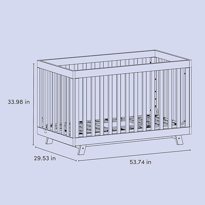 Storkcraft Beckett 3-in-1 Convertible Crib (Driftwood) – GREENGUARD Gold Certified, Fits Standard Crib Mattress, Converts to Toddler Bed and Daybed, 4 Mattress Heights, Grow-with-Me Design