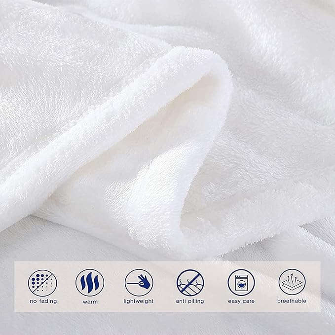 Boho Blanket for Women Kids Adults Flannel Decor Soft Ethnic Pattern Throw Blankets for Couch Travel Nap 50x40 Inches